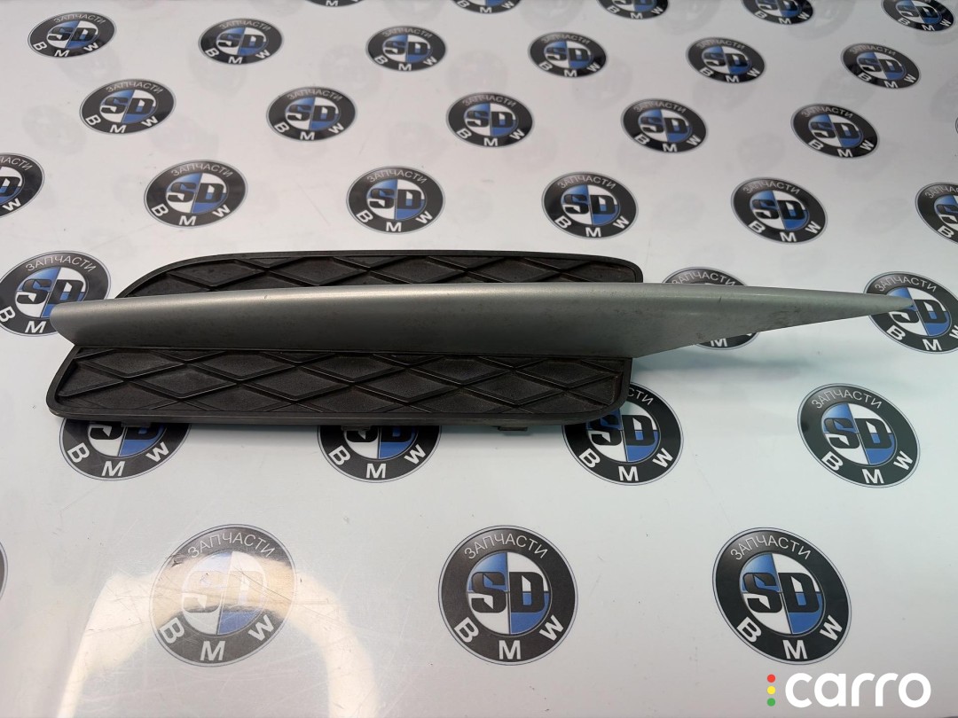 51117159593, 7159593, 51117168923, 7168923 решётка бампера боковая левая BMW X5 E70 2008г. - фото №2