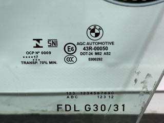 стекло двери передней левой, ориг. номер 51337339455, BMW 5 G30/G31 2016-2020