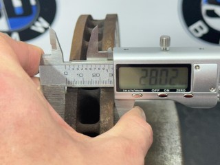 диск тормозной передний, ориг. номер 34116864906, 34116753221, 6753221, 6864906, BMW 5 E60/E61 2002-2007