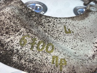 тормозной щиток левый, ориг. номер 34116760849, 34116767647, 6760849, 6767647, BMW 5 E60/E61 [рестайлинг] 2007-2010
