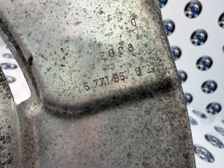 тормозной щиток задний, ориг. номер 34216857981, 6857981, 34216771967, 6771967, BMW X5 E70 2006-2010