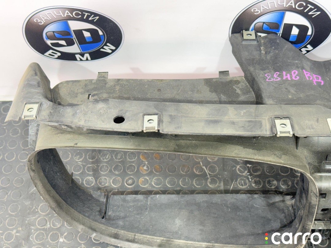 воздуховод (дефлектор) радиатора BMW 7 F01/F02 2008-2012, N63 B44 A, 4.4 л, 51747183854, фото 2