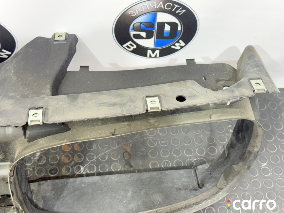 воздуховод (дефлектор) радиатора BMW 7 F01/F02 2008-2012, N63 B44 A, 4.4 л, 51747183854, фото 3