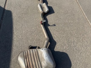 глушитель в сборе, ориг. номер 18307646923, 18307646920, 18307590567, 18307609485, 18307590564, 7646923, 7590567, 7609485, 7646920, 7590564, BMW 5 F10/F11 2009-2013