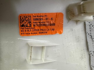 Обшивка стойки передняя левая верхняя, ориг. номер 1086245-01-K, NYX220351313400, Tesla Model 3 2017-2021