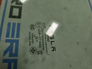 стекло двери передней левой, ориг. номер DOT1100AS2M654, 43R-011846, E008686, TIS2602-2556, XID, Tesla Model 3 2 2024-2026