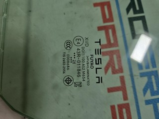 стекло двери передней левой, ориг. номер DOT1100AS2M654, E008686, TIS2602-2556, XID, Tesla Model 3 2 2024-2026
