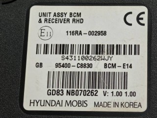 Блок бортовой сети (блок управления BCM), ориг. номер 95400-C8830, Hyundai i20 2014-2018