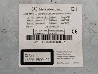 Магнитола, ориг. номер A2129003908, Mercedes E W212 2009-2013
