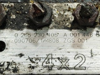 Блок ABS, ориг. номер A0014468989, Mercedes Vito W639 2003-2010