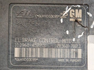 Блок ABS, ориг. номер 13356788, Chevrolet Cruze 2008-2012