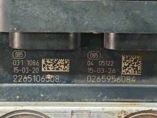 Блок ABS, ориг. номер 0265956084, Skoda Fabia 2010-2014
