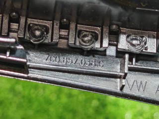 Рамка под магнитолу, ориг. номер 7C0857038, Volkswagen Crafter 2016-2026