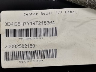 Дефлектор обдува салона, ориг. номер 68043527AB, 20082582180, Dodge Journey 2007-2011