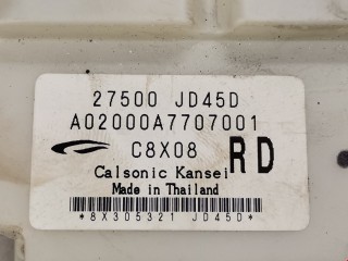 Блок управления печки/климат-контроля, ориг. номер 27500JD45D, Nissan Qashqai 2006-2010