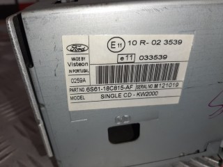Магнитола, ориг. номер 6S6118C815AF, Ford C-Max 2003-2007