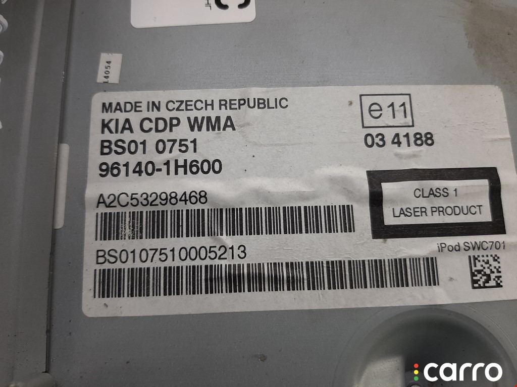 Магнитола Kia Ceed 2006-2010, 961401H600, фото 4