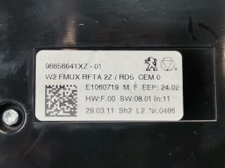 Блок управления печки/климат-контроля, ориг. номер 98023792XZ, 96656641XZ, Peugeot 508 2010-2014