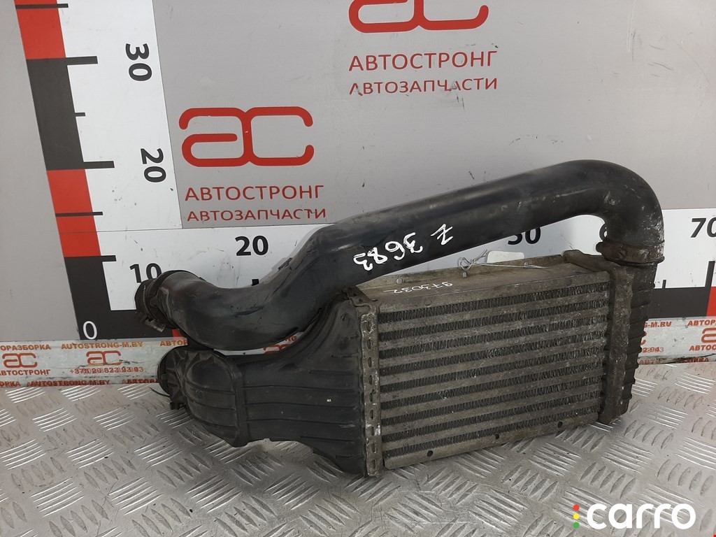24406701, 95512979 Интеркулер Opel Astra 2004г. - фото №4
