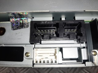 Магнитола, ориг. номер 28185EB400, Nissan Navara 2001-2007
