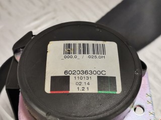Ремень безопасности задний левый, ориг. номер 3T0857807, Skoda Superb 2008-2013