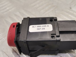Кнопка аварийной сигнализации, ориг. номер 6L1953235A, Seat Ibiza 2001-2006