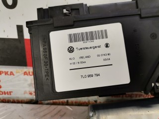 Моторчик стеклоподъемника, ориг. номер 7L0959794, 7L0959704D, Volkswagen Touareg 2002-2007