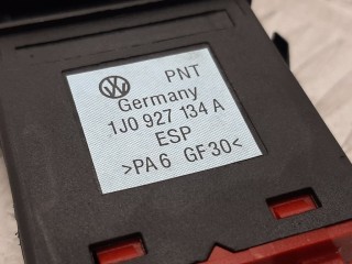 Кнопка антипробуксовочной системы (ABS/ESP), ориг. номер 1J0927134A, Volkswagen Bora 1998-2005