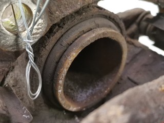 Суппорт передний правый, ориг. номер 4400R7, Peugeot 206 1998-2003