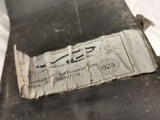Кронштейн крепления бампера заднего, ориг. номер 7N0807376, 7N0807394A, Volkswagen Sharan 2010-2015