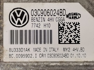 Блок управления двигателем, ориг. номер 03C906024BD, BC0095902, Volkswagen Golf 2008-2012