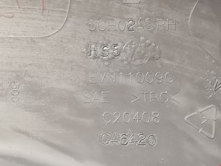 Молдинг бампера заднего, ориг. номер 5GH02HS5AD, EVN11009G, Jeep Liberty 2001-2004