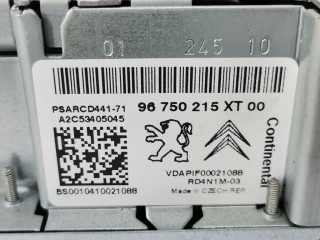 Магнитола, ориг. номер 16077504XT, 96750215XT, Citroen C3 2009-2013