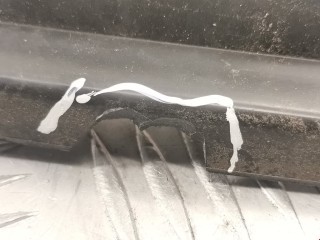 Кронштейн крепления бампера заднего, ориг. номер 3C5807394, 3C5807376A, Volkswagen Passat 2005-2010