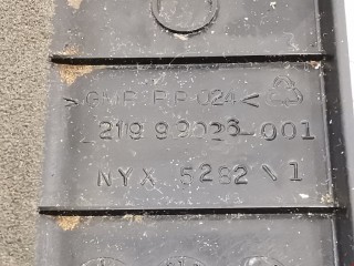 Накладка декоративная на торпедо, ориг. номер 25909410, 15094551, 21999026, Chevrolet TrailBlazer 2001-2006