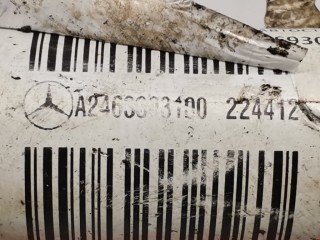 Полуось передняя левая (приводной вал, ШРУС), ориг. номер A2463301601, Mercedes B W246 2011-2014