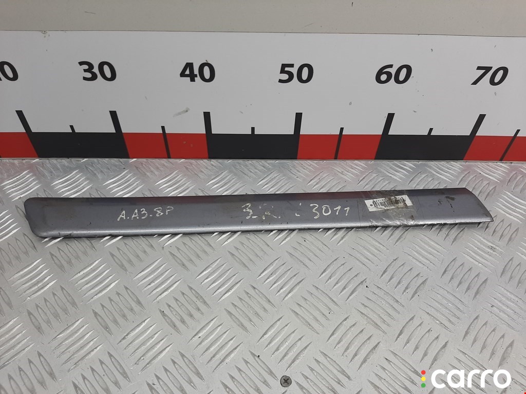 Молдинг бампера заднего Audi A3 2003-2005, хетчбэк 5 дв., 8P3853984B, фото 1