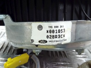 Подушка безопасности водителя, ориг. номер 7M5880201, 1133604, Ford Galaxy 2000-2006
