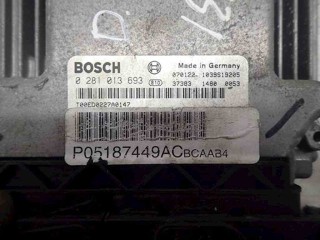 Блок управления двигателем, ориг. номер 05033299AG, 0281013693, Dodge Caliber 2006-2009