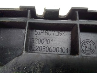 Кронштейн крепления бампера заднего, ориг. номер 5JH807394B, 5JH807394, Seat Toledo 2012-2019
