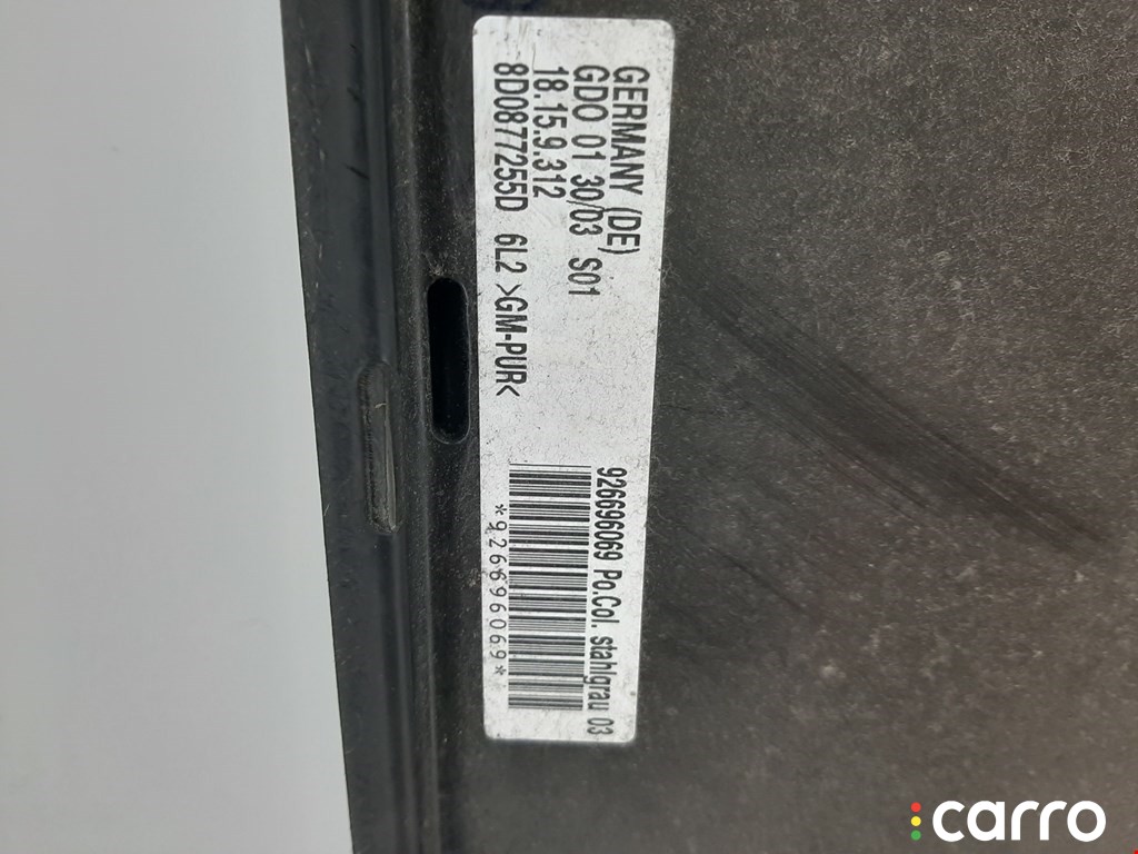 95556400220, 7L0877041A Люк Porsche Cayenne 2003г. - фото №2
