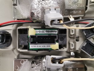 Фонарь салона (плафон), ориг. номер 22753274, 20959884, Chevrolet Equinox 2009-2015