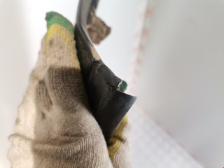 Молдинг двери передней левой, ориг. номер LR006222, Land Rover Range Rover 2005-2009