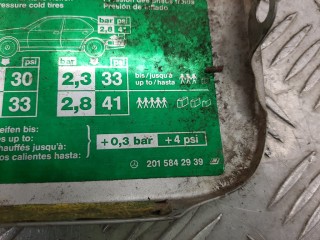 Лючок топливного бака, ориг. номер A2027500406, Mercedes C W202 1993-1997
