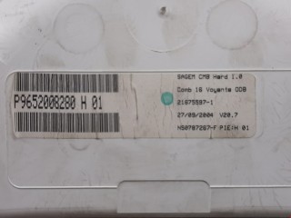 Щиток приборов (приборная панель), ориг. номер 6105EV, P9652008280H, Citroen C3 2002-2006