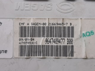 Дисплей, ориг. номер 9647409477, 6155GJ, Citroen C3 2002-2006