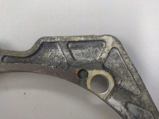 Прокладка КПП (пластина), ориг. номер 55350453, Opel Corsa 2006-2011
