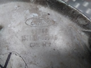 Заглушка (решетка) в бампер, ориг. номер 1S7117A990AE, 1151429, Ford Mondeo 2000-2003