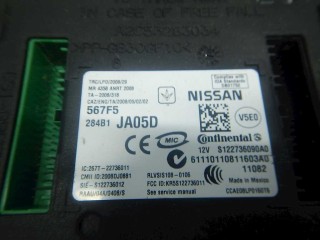 Блок комфорта, ориг. номер 284B1JA05D, Nissan Altima 2009-2013