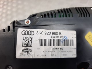 Щиток приборов (приборная панель), ориг. номер 8K0920900D, 8K0920980B, Audi A4 2004-2009